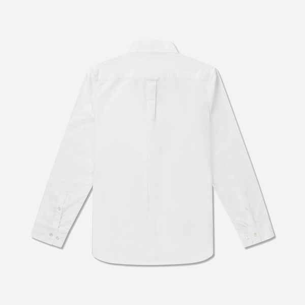 Sean Oxford Shirt LS white